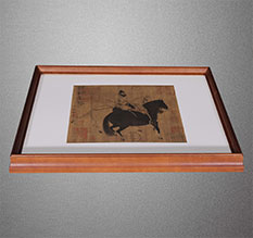 港北书画装裱配框服务案例